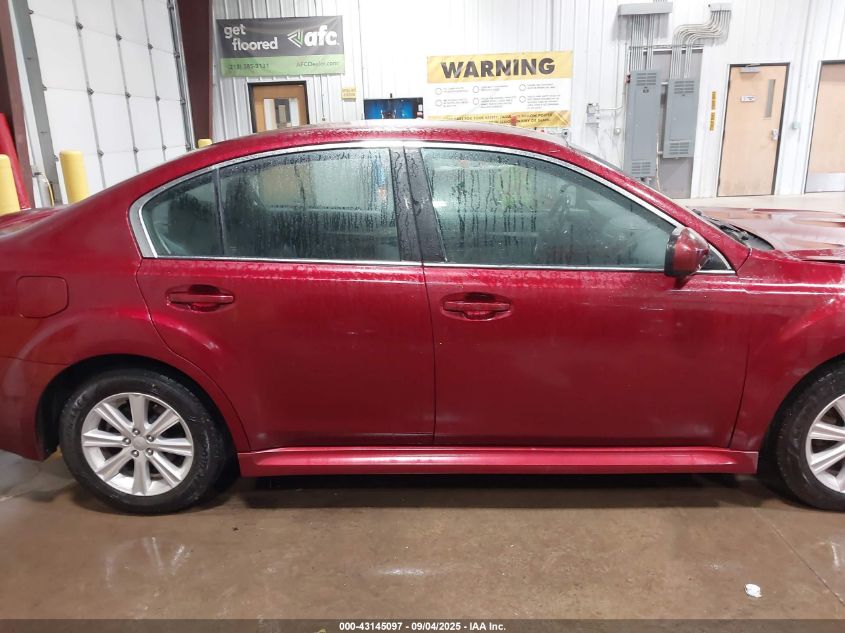 2011 Subaru Legacy 2.5I Premium VIN: 4S3BMCC62B3216836 Lot: 43145097