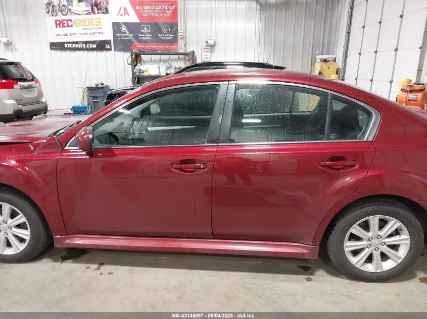 2011 Subaru Legacy 2.5I Premium VIN: 4S3BMCC62B3216836 Lot: 43145097