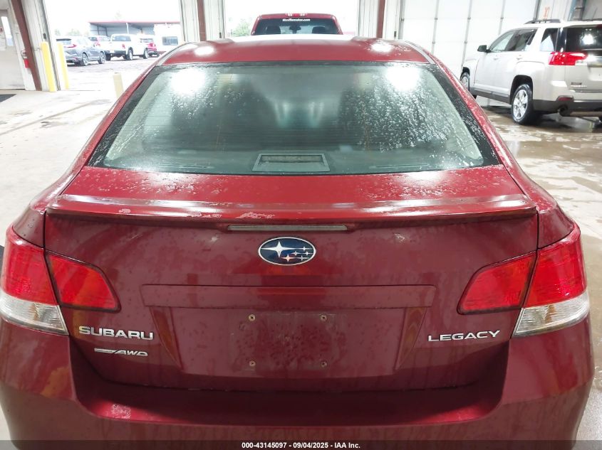 2011 Subaru Legacy 2.5I Premium VIN: 4S3BMCC62B3216836 Lot: 43145097