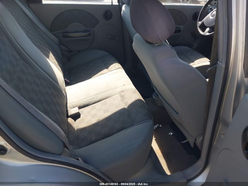 2005 Chevrolet Aveo Ls VIN: KL1TD526X5B475335 Lot: 43145163