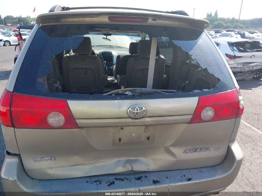 2007 Toyota Sienna Le VIN: 5TDZK23C67S061959 Lot: 43145277