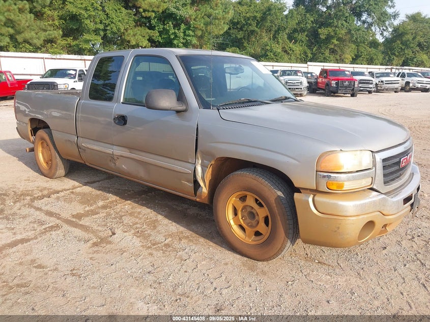 2003 GMC Sierra 1500 Sle silver truck gasoline 2GTEC19T231143590 photo #1