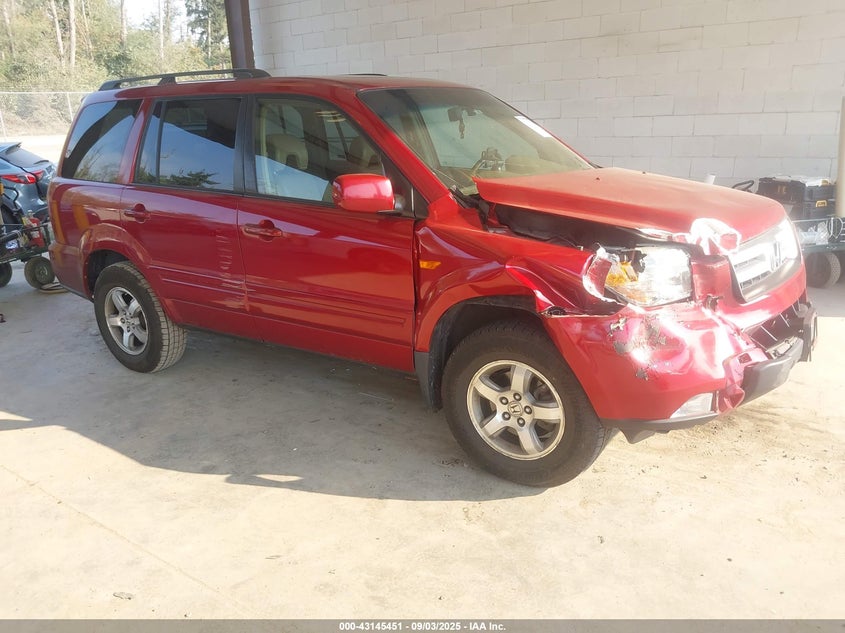2HKYF18586H503987 2006 Honda Pilot Ex-L auction photo 1
