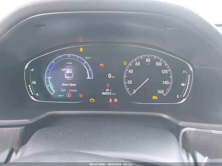 2022 Honda Accord Hybrid Touring VIN: 1HGCV3F92NA039441 Lot: 43145461