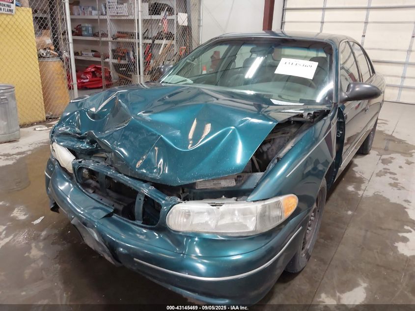 1999 Buick Century Custom VIN: 2G4WS52M1X1478276 Lot: 43145469