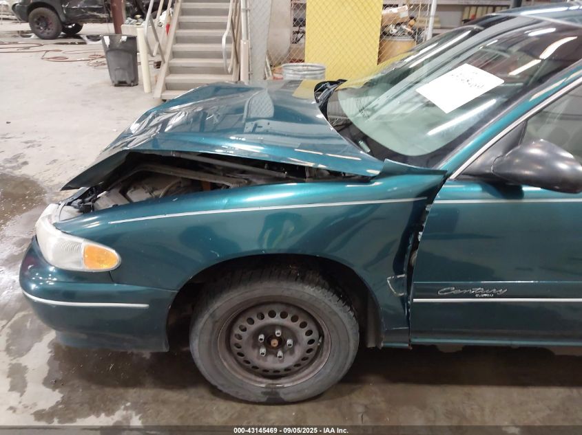 1999 Buick Century Custom VIN: 2G4WS52M1X1478276 Lot: 43145469