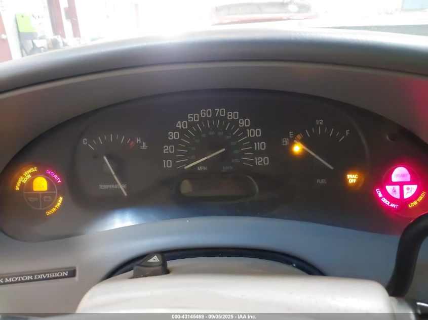 1999 Buick Century Custom VIN: 2G4WS52M1X1478276 Lot: 43145469