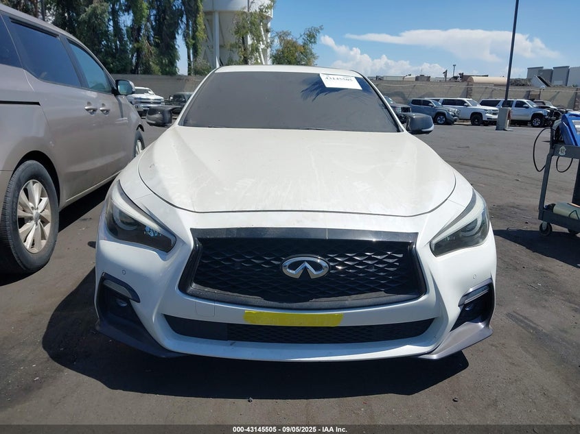 2018 INFINITI Q50 3.0T RED SPORT 400 - JN1FV7AP3JM460802