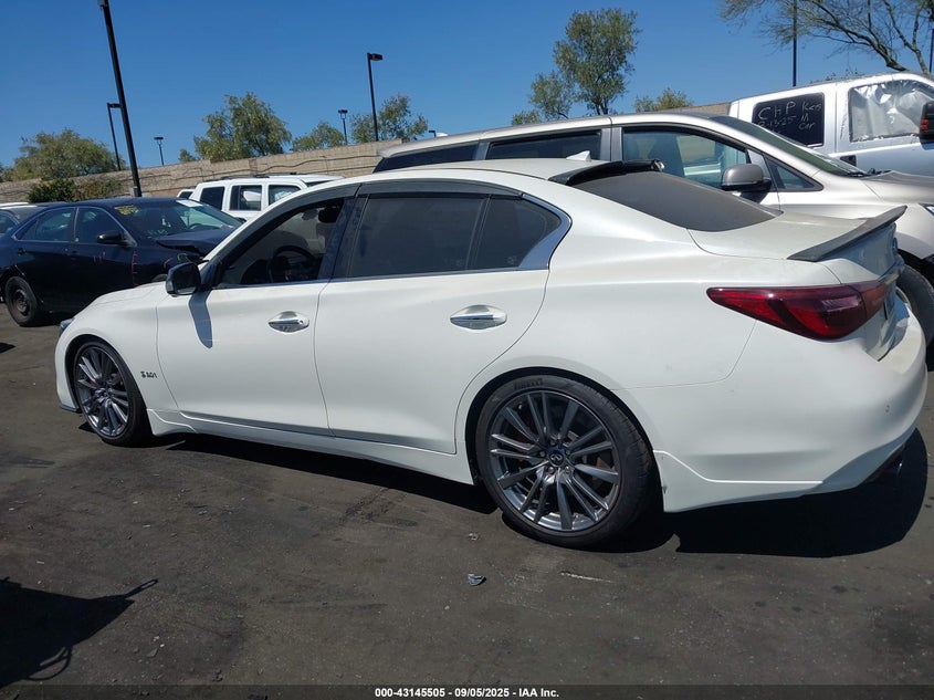 2018 INFINITI Q50 3.0T RED SPORT 400 - JN1FV7AP3JM460802