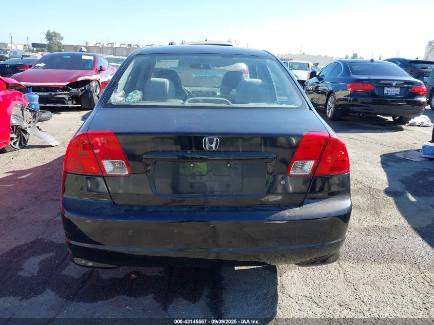2004 Honda Civic Ex VIN: 2HGES267X4H527515 Lot: 43145557