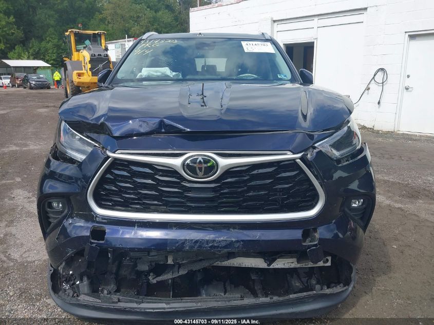 2021 Toyota Highlander Xle VIN: 5TDGZRBH9MS558251 Lot: 43145703