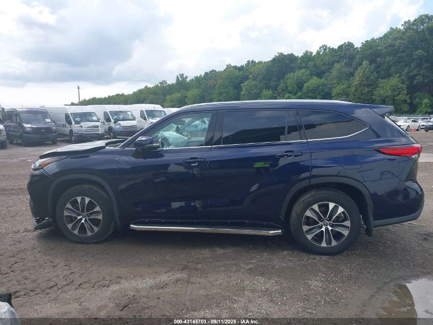 2021 Toyota Highlander Xle VIN: 5TDGZRBH9MS558251 Lot: 43145703