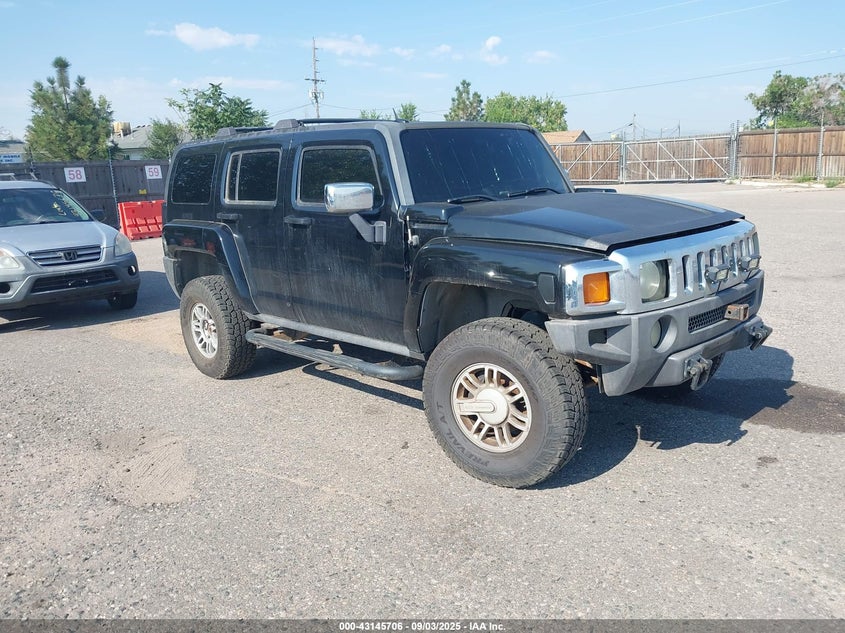 2006 Hummer H3 Suv black other gasoline 5GTDN136668204412 photo #1