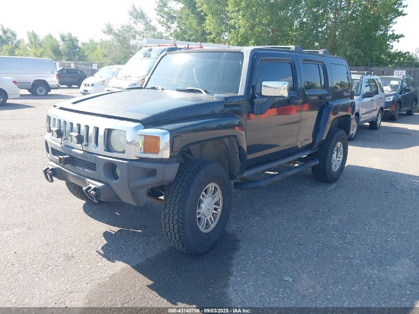 2006 Hummer H3 Suv black other gasoline 5GTDN136668204412 photo #3