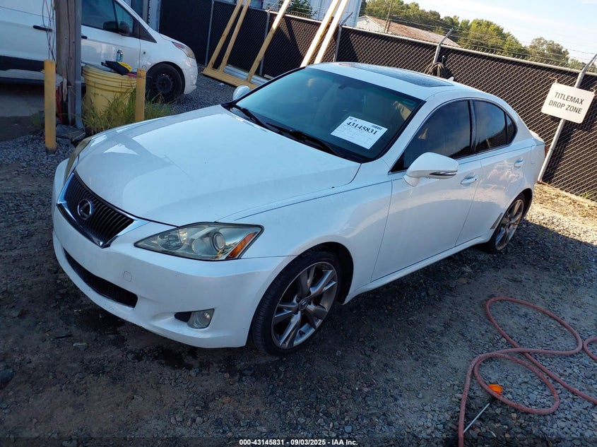 JTHBF5C2XA5118657 2010 LEXUS IS photo no. 2