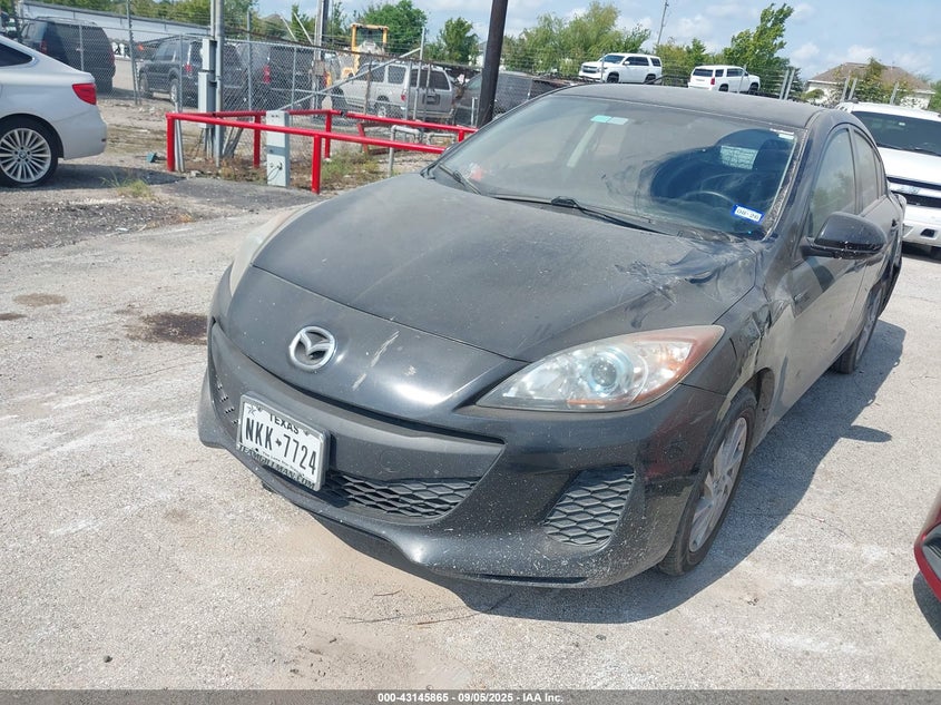 Vin: jm1bl1v77c1617809, lot: 43640217, mazda mazda3 i touring 20122