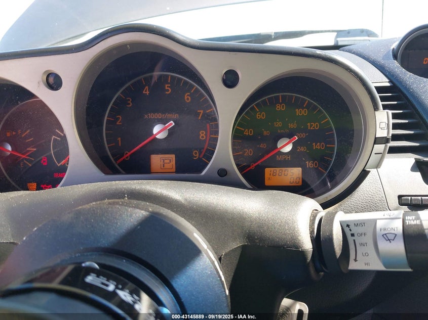 2008 Nissan 350Z Enthusiast VIN: JN1BZ34E08M750480 Lot: 43145889