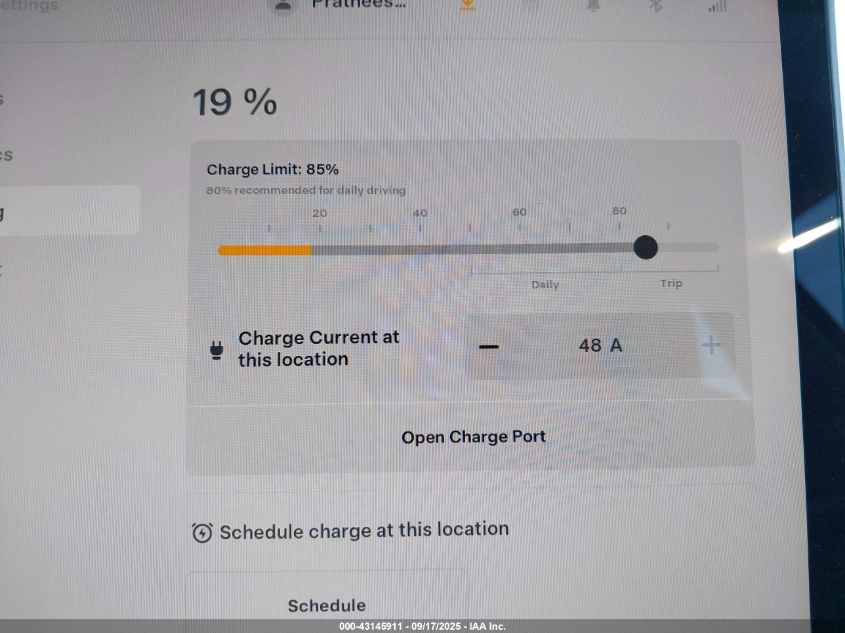 2024 Tesla Model Y Long Range Dual Motor All-Wheel Drive VIN: 7SAYGDEE3RA317604 Lot: 43145911