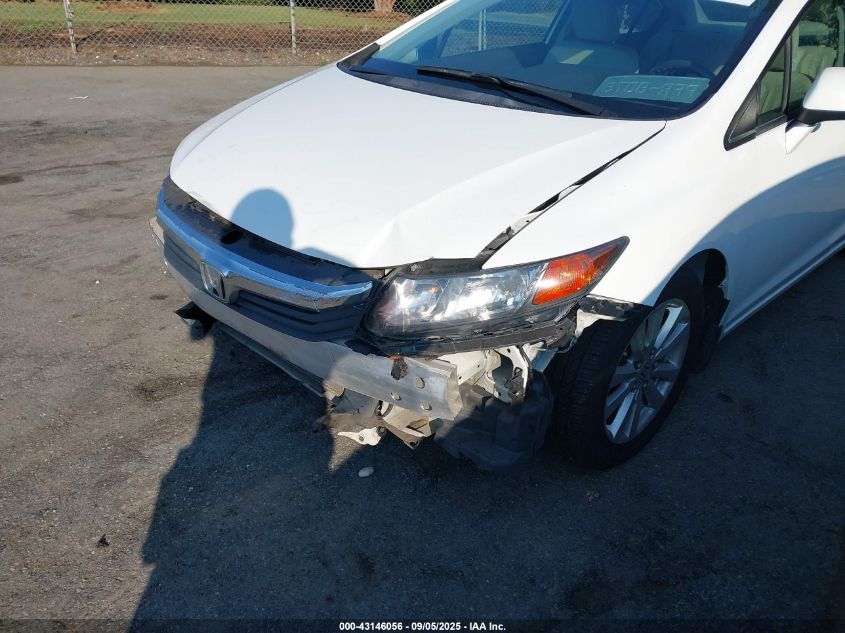 2012 Honda Civic Ex-L VIN: 2HGFB2F92CH548587 Lot: 43146056