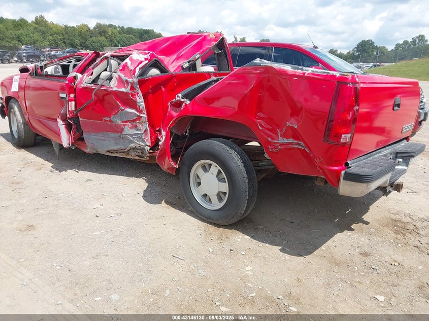 1998 Chevrolet C1500 Fleetside red truck gasoline 2GCEC19M3W1166101 photo #4