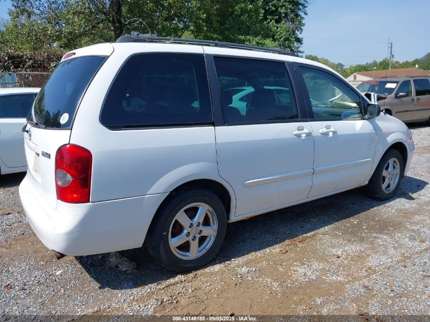 2003 Mazda Mpv Es/Lx/Lx-Sv VIN: JM3LW28A030336604 Lot: 43146188