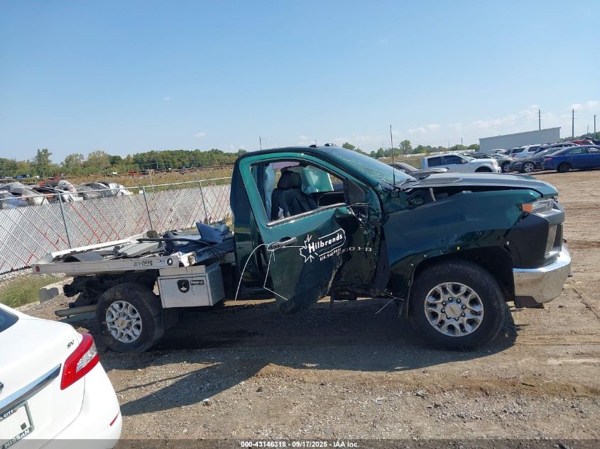 2021 Chevrolet Silverado 3500Hd 4Wd Long Bed Wt VIN: 1GB3YSE78MF172176 Lot: 43146318