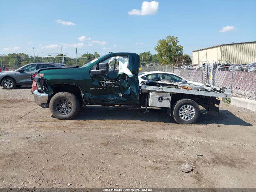 2021 Chevrolet Silverado 3500Hd 4Wd Long Bed Wt VIN: 1GB3YSE78MF172176 Lot: 43146318