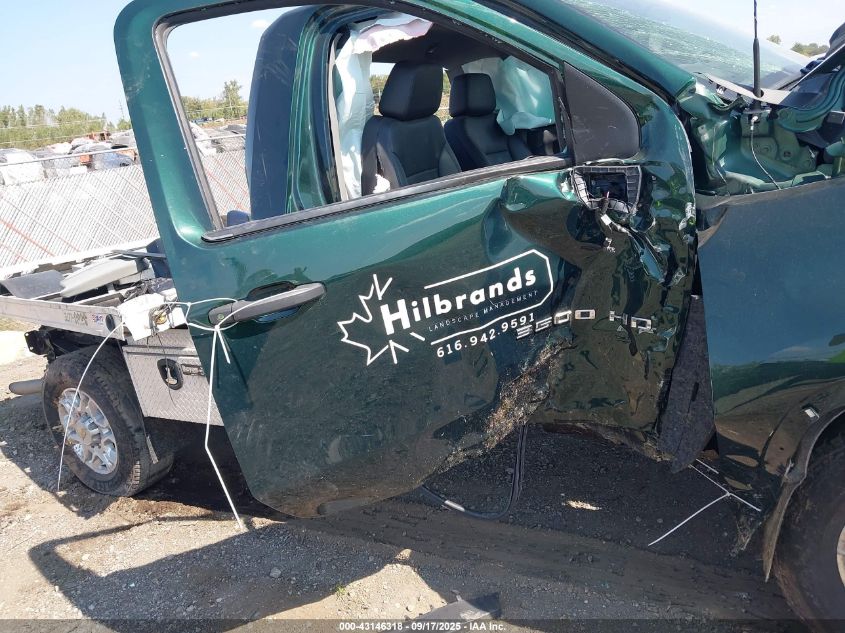 2021 Chevrolet Silverado 3500Hd 4Wd Long Bed Wt VIN: 1GB3YSE78MF172176 Lot: 43146318