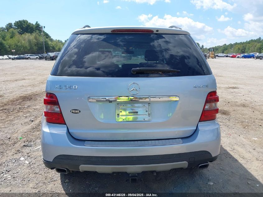 2008 Mercedes-Benz Ml 350 4Matic VIN: 4JGBB86E78A362185 Lot: 43146328