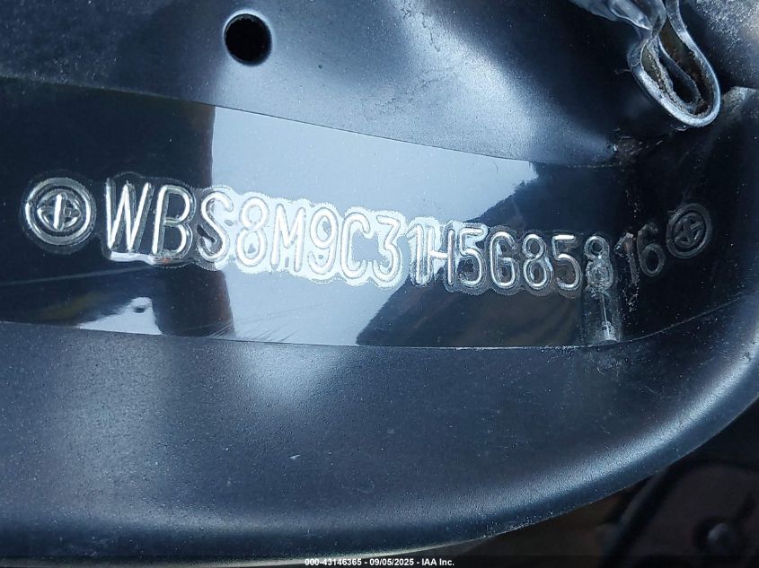 2017 BMW M3 VIN: WBS8M9C31H5G85816 Lot: 43146365