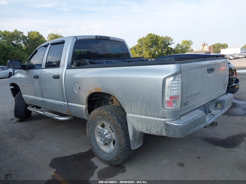 2004 Dodge Ram 2500 Slt/Laramie silver truck diesel 3D7KU28C24G261810 photo #4