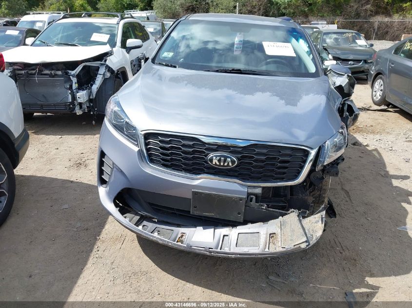 2020 Kia Sorento 2.4L Lx VIN: 5XYPG4A30LG634319 Lot: 43146696
