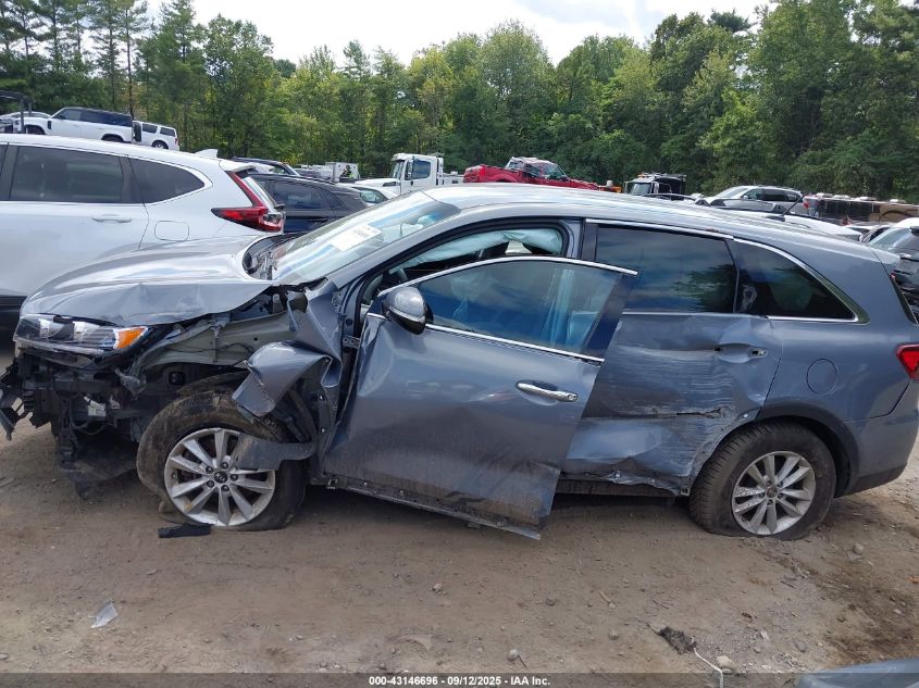 2020 Kia Sorento 2.4L Lx VIN: 5XYPG4A30LG634319 Lot: 43146696