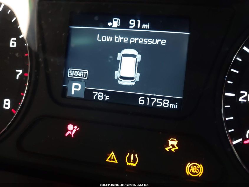 2020 Kia Sorento 2.4L Lx VIN: 5XYPG4A30LG634319 Lot: 43146696