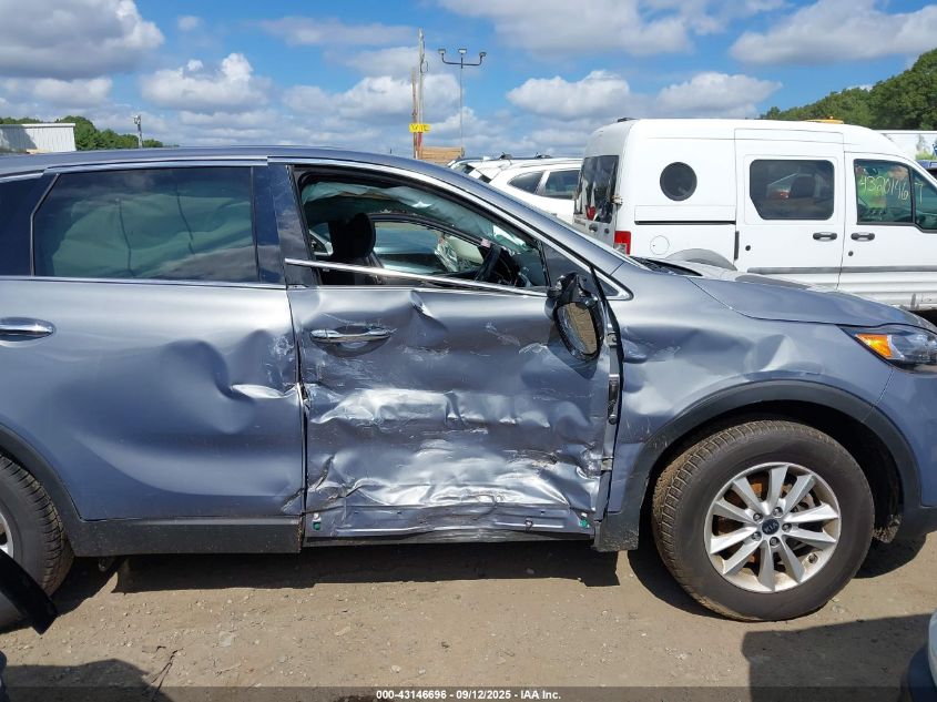 2020 Kia Sorento 2.4L Lx VIN: 5XYPG4A30LG634319 Lot: 43146696