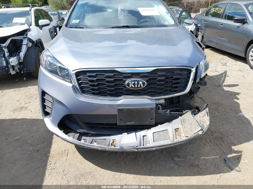 2020 Kia Sorento 2.4L Lx VIN: 5XYPG4A30LG634319 Lot: 43146696