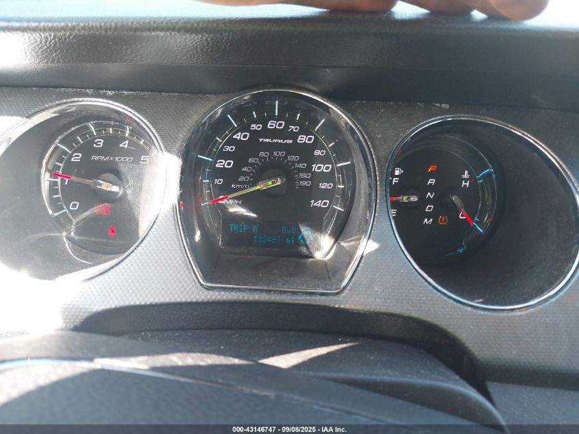 2011 Ford Taurus Sel VIN: 1FAHP2EW2BG185854 Lot: 43146747