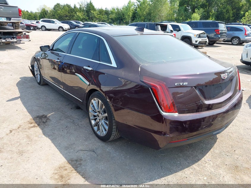 Vin: 1g6kc5rxxhu198350, lot: 43641114, cadillac ct6 luxury 20173