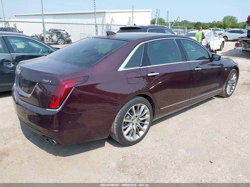 Vin: 1g6kc5rxxhu198350, lot: 43641114, cadillac ct6 luxury 20174