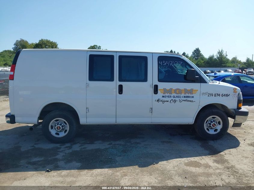 2021 GMC Savana Cargo Rwd 2500 Regular Wheelbase Work Van VIN: 1GTW7AFP6M1211428 Lot: 43147037
