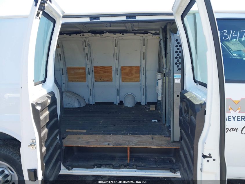 2021 GMC Savana Cargo Rwd 2500 Regular Wheelbase Work Van VIN: 1GTW7AFP6M1211428 Lot: 43147037