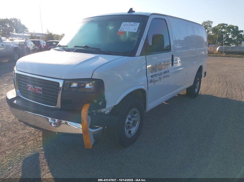 Vin: 1gtw7afp6m1211428, lot: 43641389, gmc savana cargo rwd 2500 regular wheelbase work van 20212