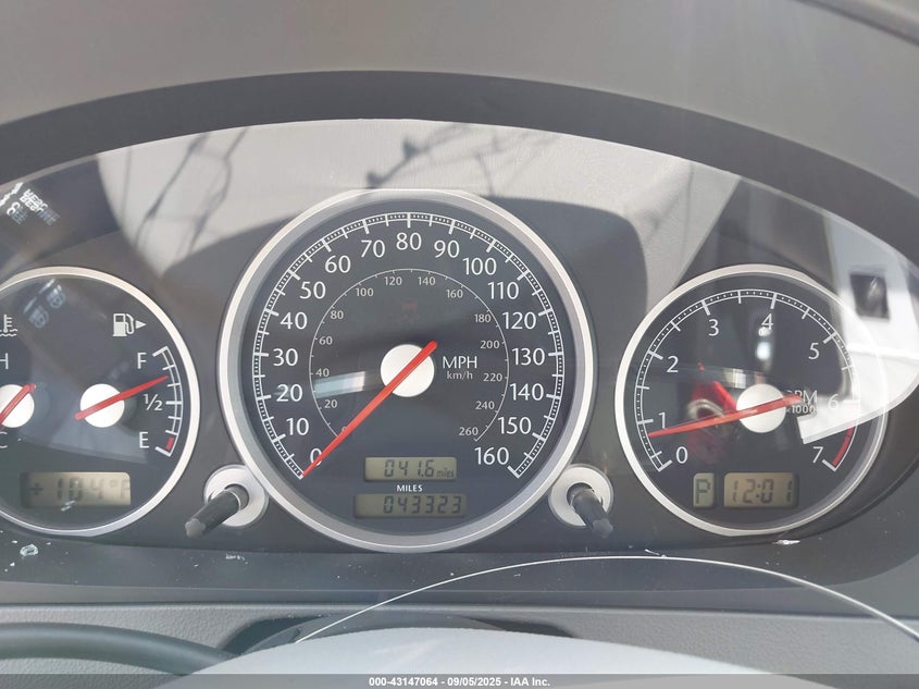 2005 Chrysler Crossfire Limited VIN: 1C3AN69L55X046108 Lot: 43147064