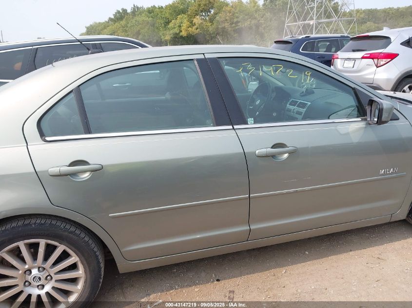 2008 Mercury Milan I4 Premier VIN: 3MEHM08Z48R600816 Lot: 43147219