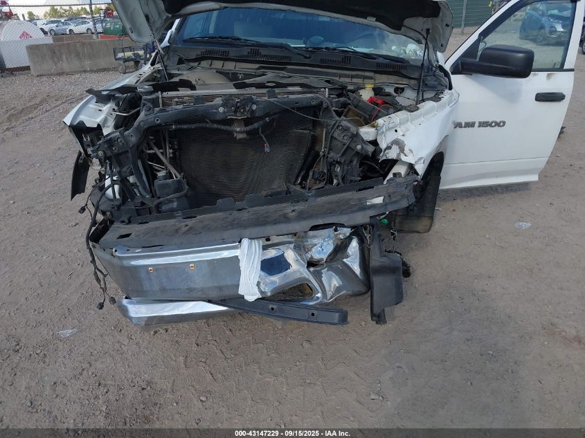 2012 Ram 1500 St VIN: 1C6RD7KP5CS290783 Lot: 43147229