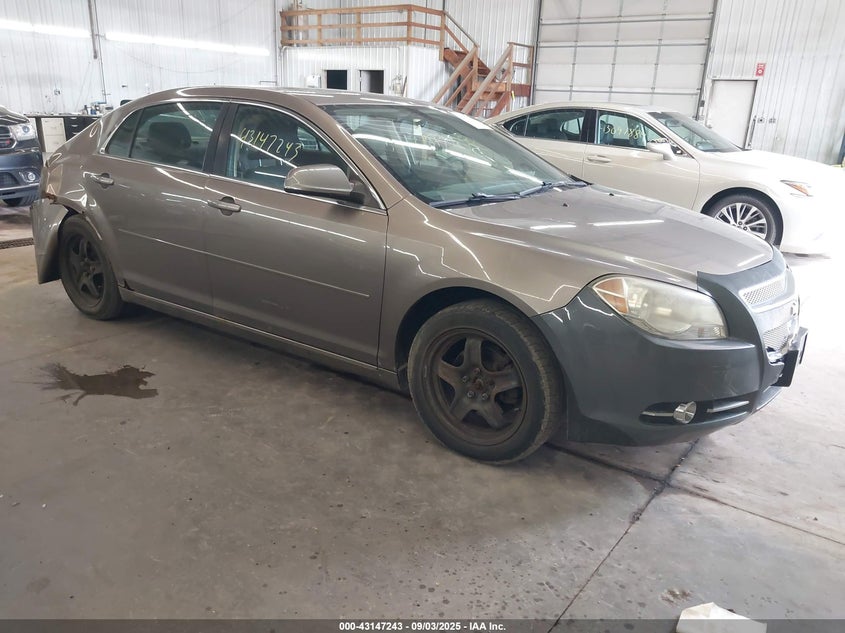 2010 Chevrolet Malibu Lt brown sedan gasoline 1G1ZC5EB6AF266149 photo #1