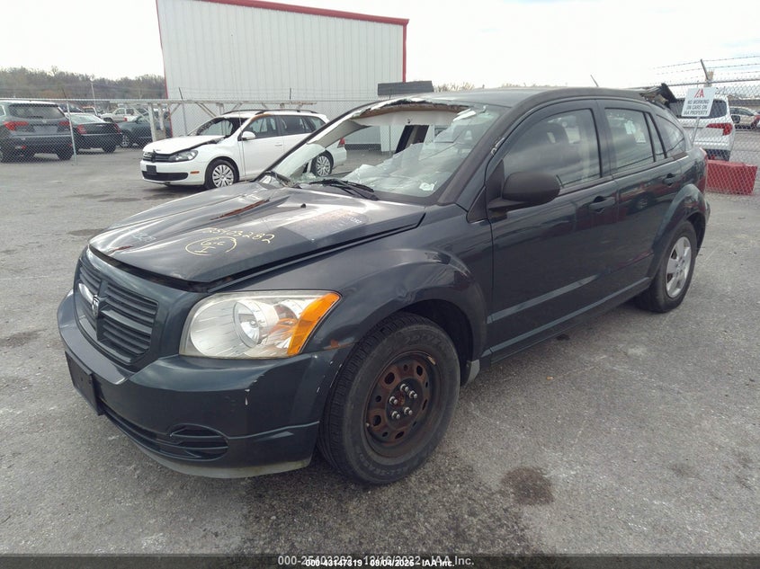 2008 Dodge Caliber Se blue hatchback gasoline 1B3HB28C28D609409 photo #3