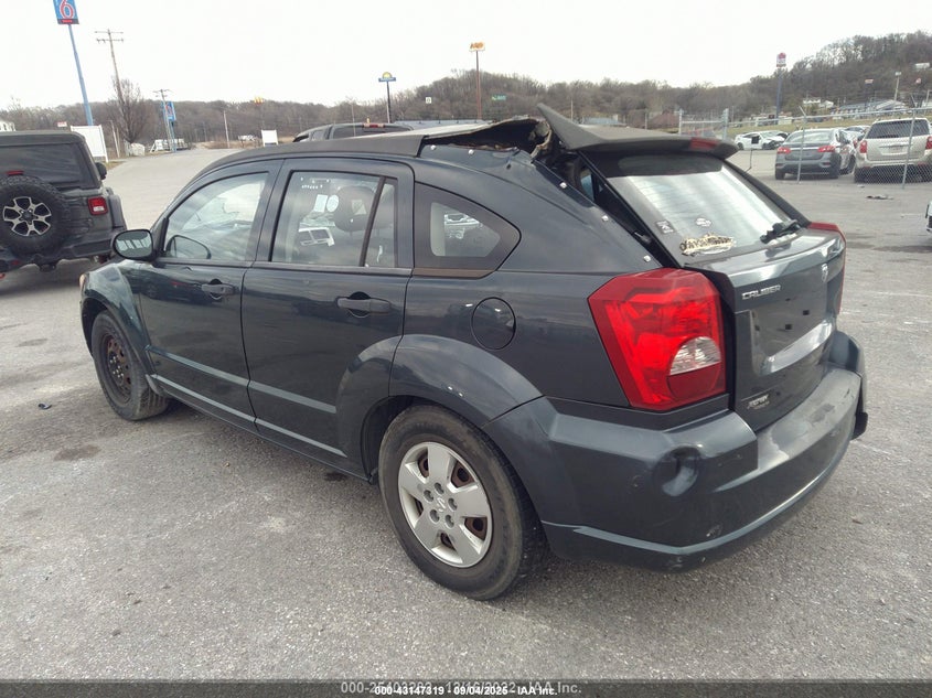 2008 Dodge Caliber Se blue hatchback gasoline 1B3HB28C28D609409 photo #4