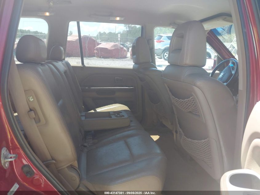 2004 Honda Pilot Ex-L VIN: 5FNYF185X4B005785 Lot: 43147381