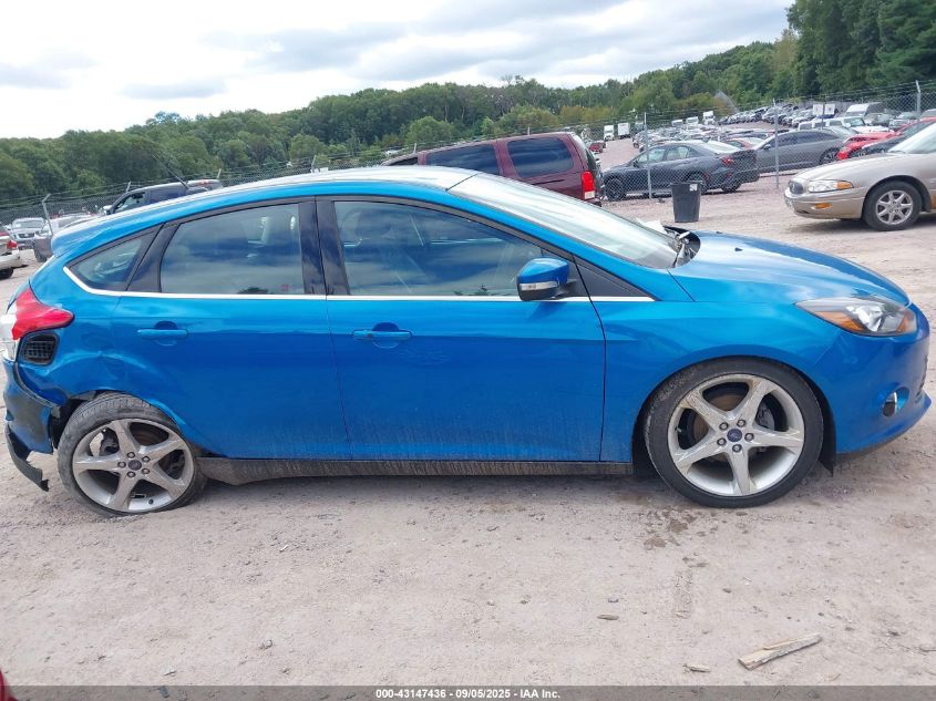 2014 Ford Focus Titanium VIN: 1FADP3N2XEL423141 Lot: 43147436